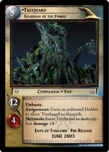 Treebeard, Guardian of the Forest (P) (0P21) Card Image