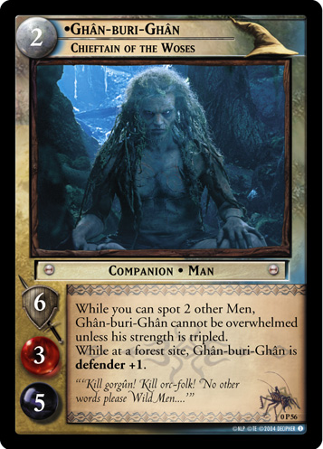 Ghan-buri-Ghan, Chieftain of the Woses (P) (0P56) Card Image