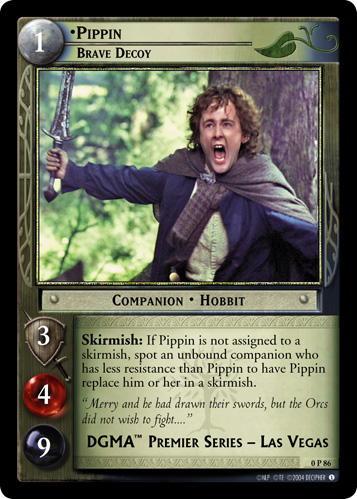 Pippin, Brave Decoy (P) (0P86) Card Image