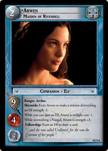 Arwen, Maiden of Rivendell (D) (0D16) Card Image