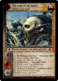 A card used to promote the release.  Note the early differences, such as the switched Culture icon / background watermark.