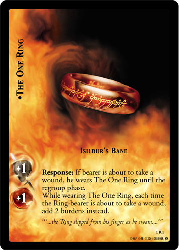 The One Ring, Isildur's Bane (1R1) Card Image