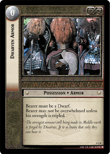 Dwarven Armor (1C8) Card Image