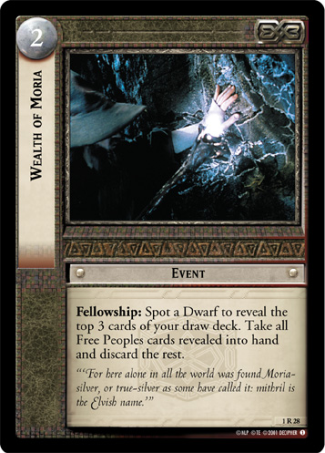 Wealth of Moria (1R28) Card Image