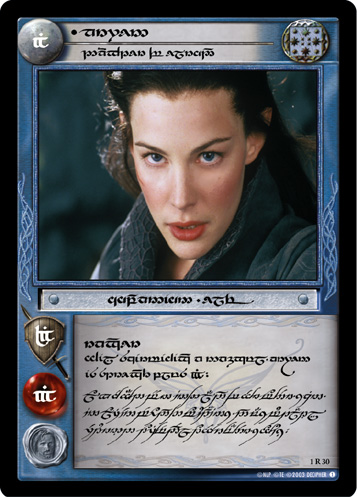Arwen, Daughter of Elrond (T) (1R30T) Card Image