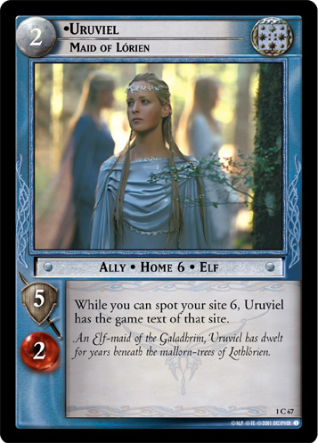Uruviel, Maid of Lorien (1C67) Card Image