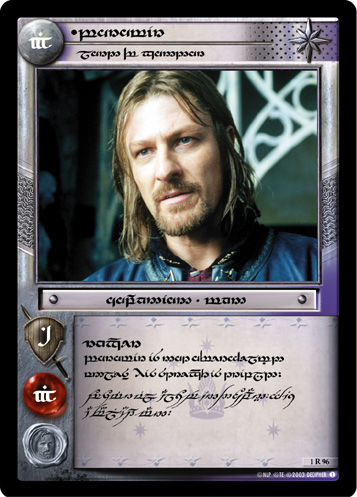 Boromir, Lord of Gondor (T) (1R96T) Card Image