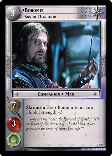 Boromir, Son of Denethor (1U97) Card Image