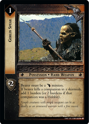 Goblin Spear (1C182) Card Image