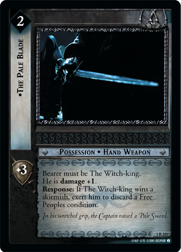 The Pale Blade (1R221) Card Image