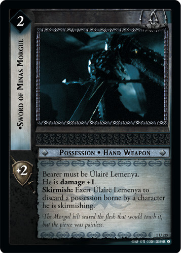 Sword of Minas Morgul (1U225) Card Image