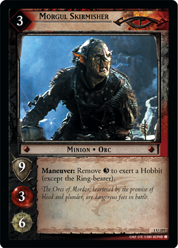 Morgul Skirmisher (1U257) Card Image