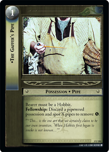 The Gaffer's Pipe (1U292) Card Image