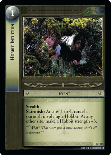 Hobbit Intuition (1C296) Card Image