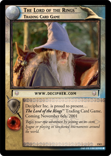The Lord of the Rings, Trading Card Game (M) (1M1) Card Image