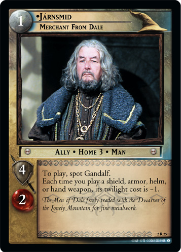 Jarnsmid, Merchant from Dale (2R25) Card Image