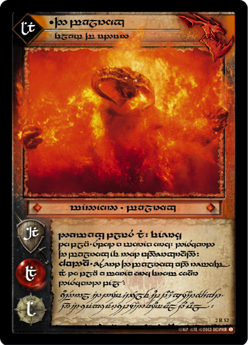 The Balrog, Flame of Udun (T) (2R52T) Card Image