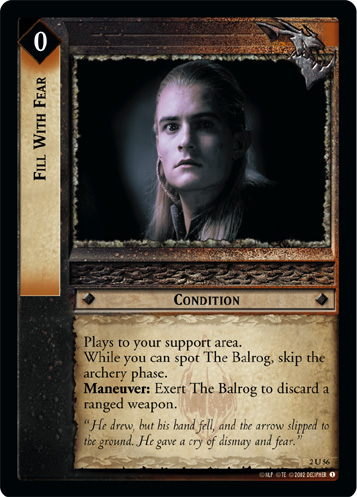 Fill With Fear (2U56) Card Image