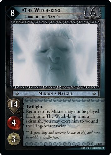 The Witch-king, Lord of the Nazgul (2R85) Card Image