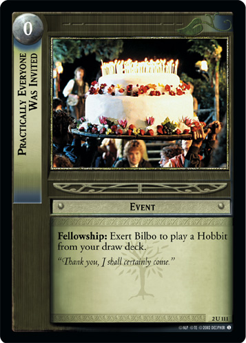 Practically Everyone Was Invited (2U111) Card Image
