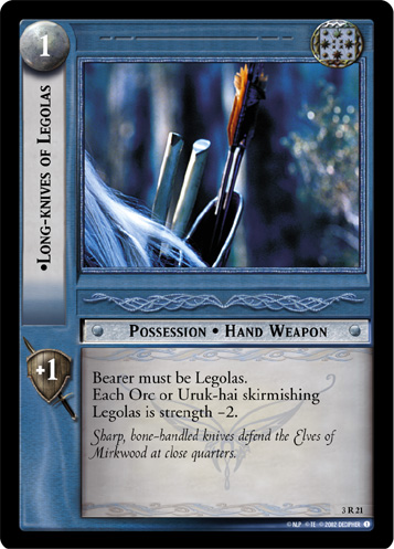 Long-knives of Legolas (3R21) Card Image