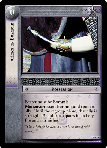 Horn of Boromir (3R42) Card Image