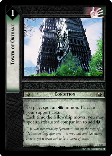 Tower of Orthanc (3R71) Card Image