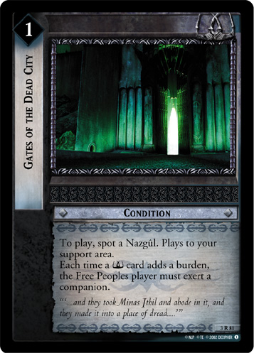 Gates of the Dead City (3R81) Card Image