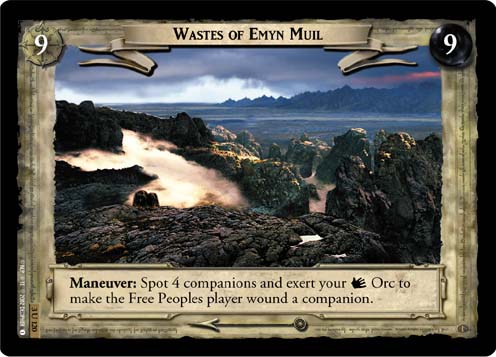 Wastes of Emyn Muil (3U120) Card Image