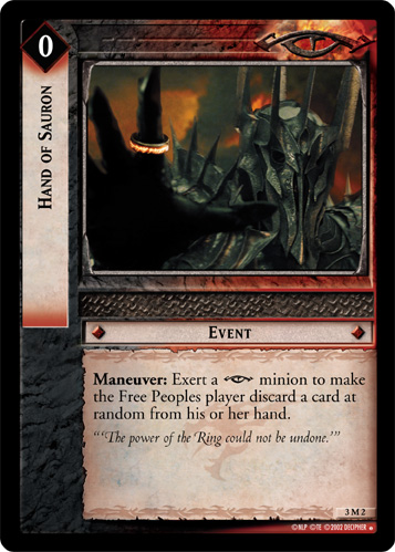 Hand of Sauron (M) (3M2) Card Image