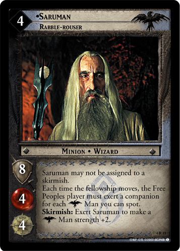 Saruman, Rabble-rouser (4R33) Card Image