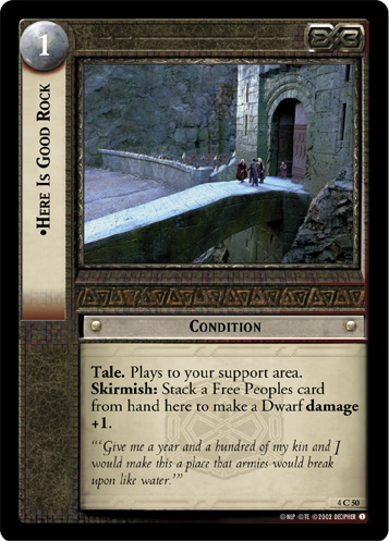 Here Is Good Rock (4C50) Card Image
