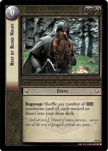 Rest by Blind Night (4R54) Card Image