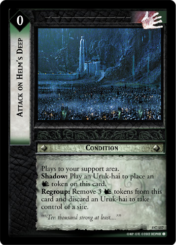 Attack on Helm's Deep (4C137) Card Image