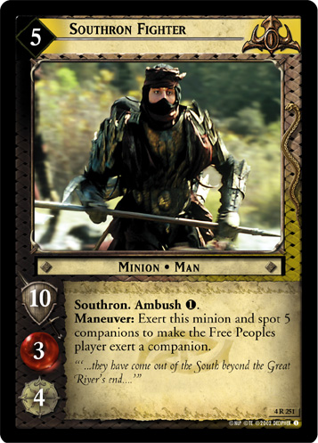 Southron Fighter (4R251) Card Image