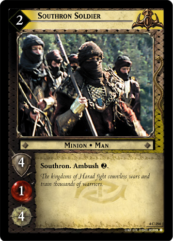Southron Soldier (4C254) Card Image