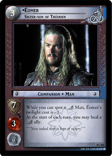 Eomer, Sister-son of Theoden (4C266) Card Image
