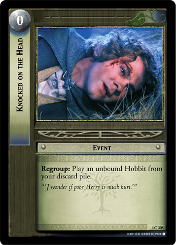 Knocked on the Head (4C308) Card Image