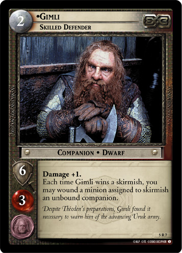 Gimli, Skilled Defender (5R7) Card Image