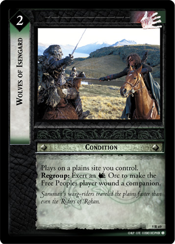 Wolves of Isengard (5R69) Card Image