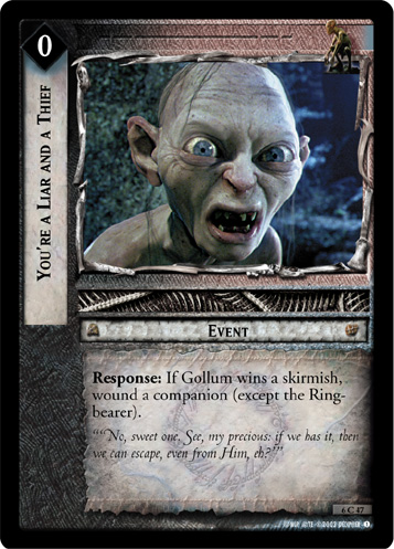 You're a Liar and a Thief (6C47) Card Image