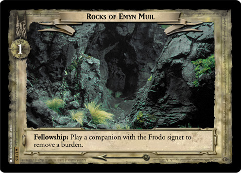 Rocks of Emyn Muil (6U115) Card Image