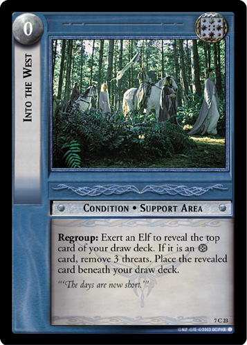 Into the West (7C23) Card Image