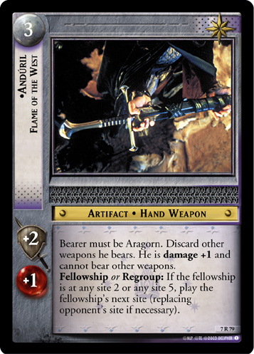 Anduril, Flame of the West (7R79) Card Image