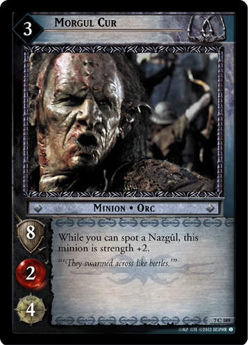Morgul Cur (7C189) Card Image