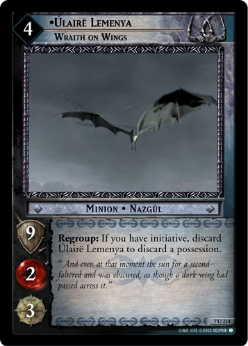 Ulaire Lemenya, Wraith on Wings (7U214) Card Image