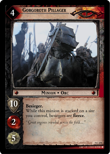 Gorgoroth Pillager (7C275) Card Image