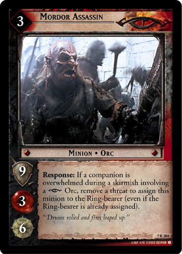 Mordor Assassin (7R284) Card Image