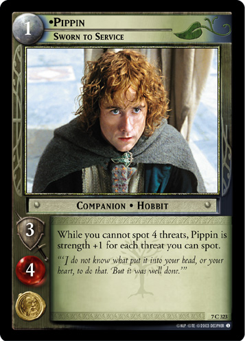 Pippin, Sworn to Service (7C323) Card Image