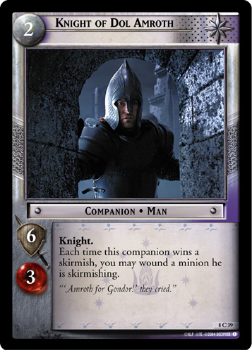 Knight of Dol Amroth (8C39) Card Image